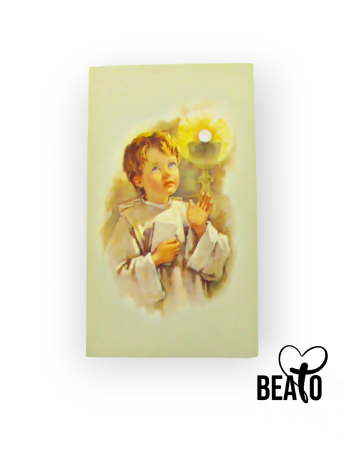 Santitos Niño Eucaristía (Valor por 100 unidades)