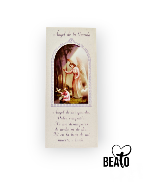 Separador de libros - Ángel de la guarda (valor por 100 unidades)