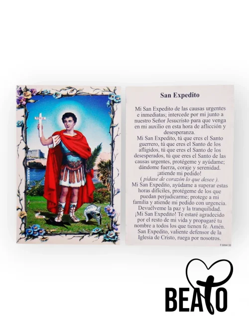 Estampa de San Expedito (100 unidades)
