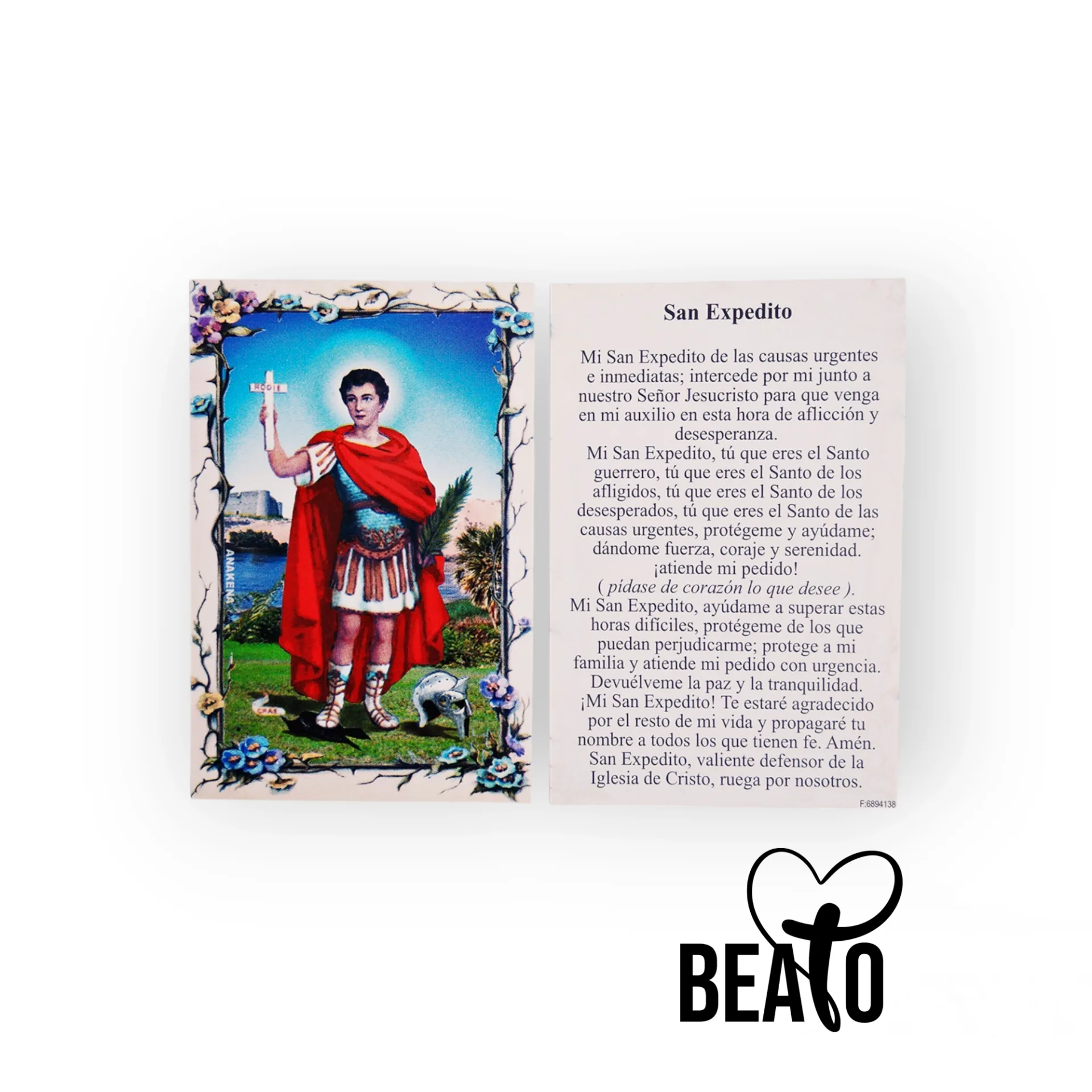 Estampa de San Expedito (100 unidades)
