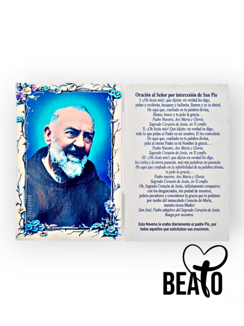 Estampas del padre Pio/San Pio (Valor 100 unidades)
