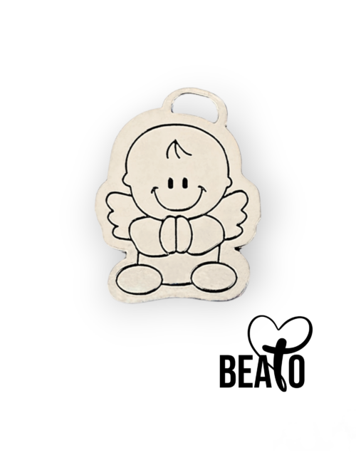 Medalla-Base Ángel bebe de la Guarda (Valor por unidad)
